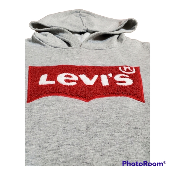 LEVIS Youth Xl Cotton Blend Sweater Hoodie - Picture 2 of 5